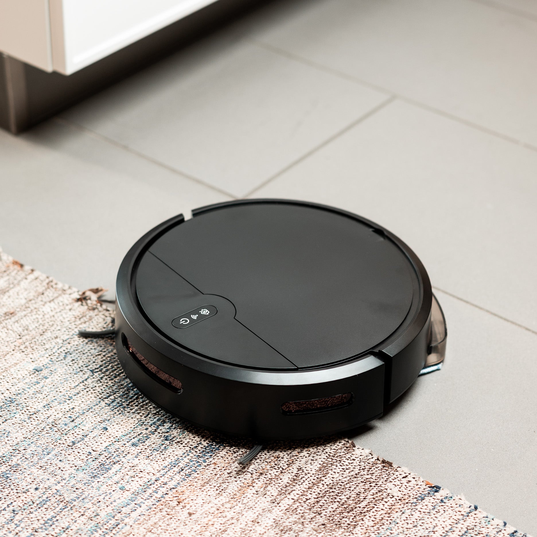 Robotstøvsuger m/moppe